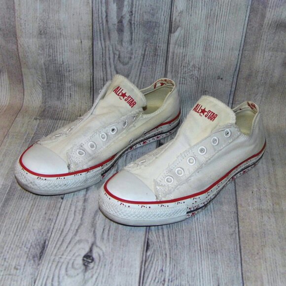 CONVERSE Chuck Taylor All Star OX Floral/Off White Sneakers Womens Size 8.5 - Picture 3 of 8